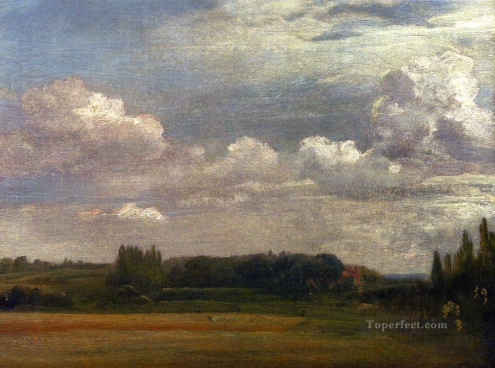 View Towards The Rectory From East Bergholt House Romantic John Constable Oil Paintings